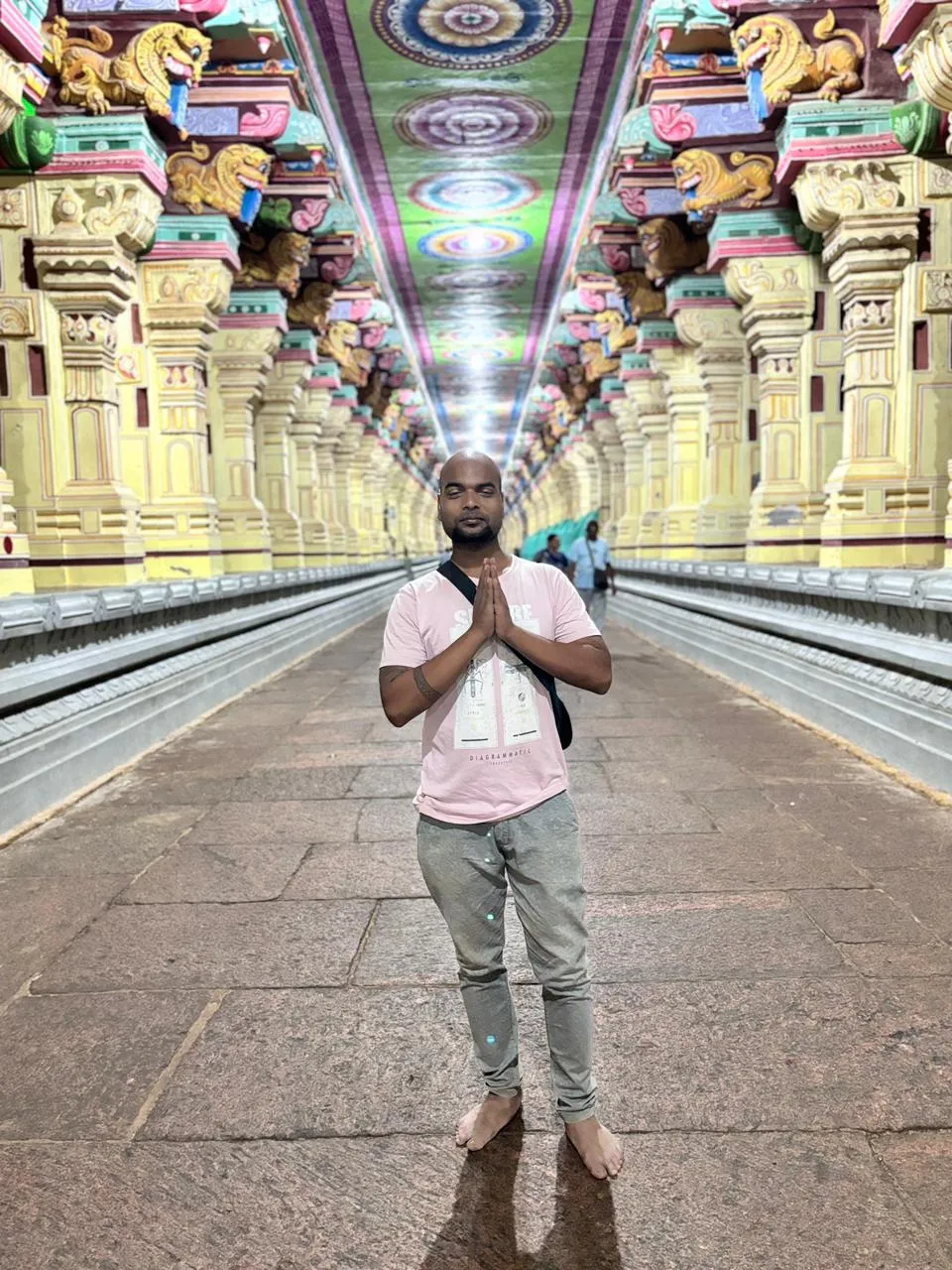 Adventure Holiday group during the Tamil Nadu tour