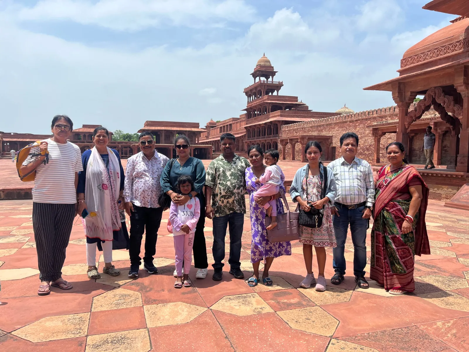 Agra Group Tour — Adventure Holiday completed tour