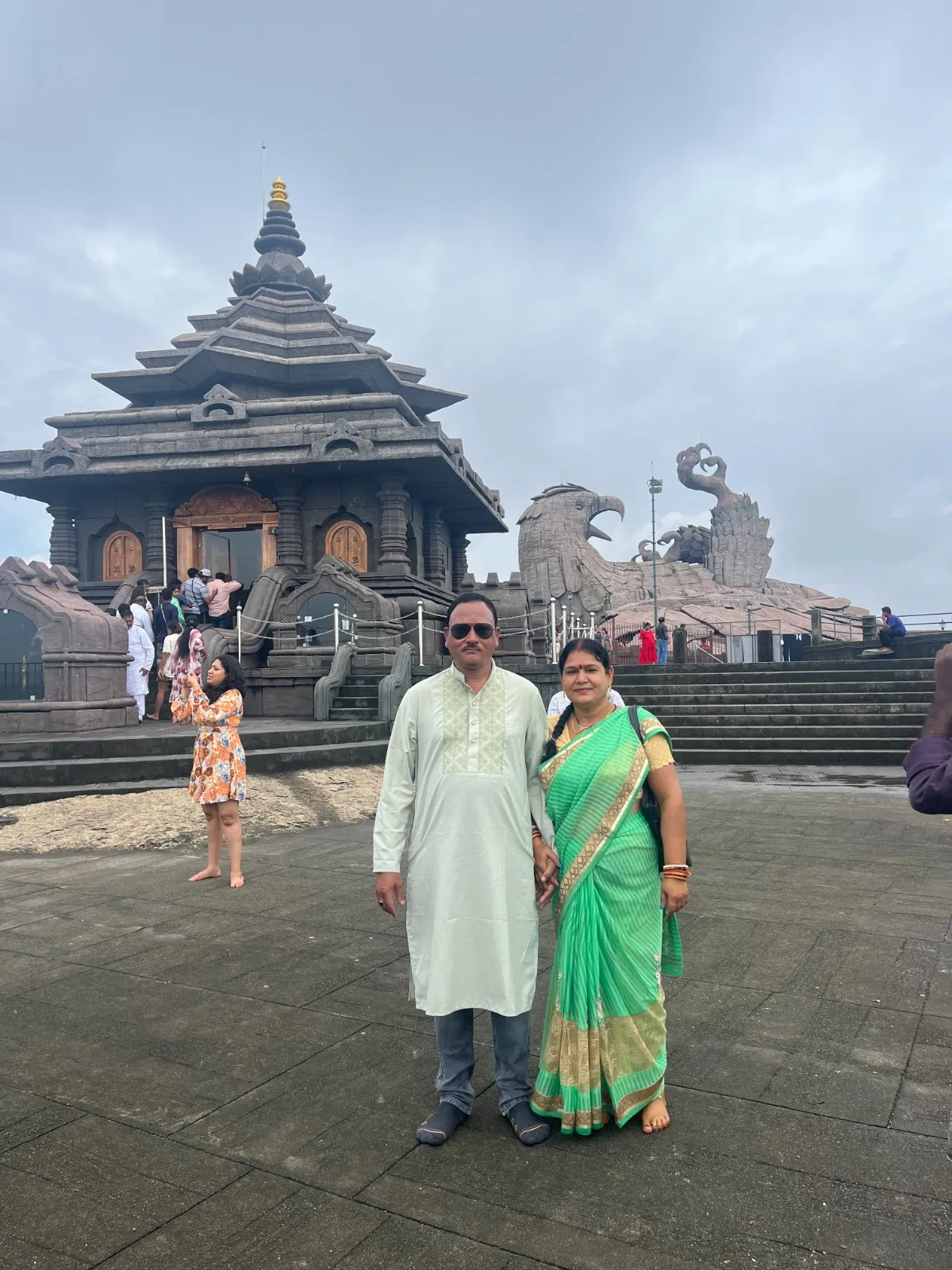 Adventure Holiday group during the Tamil Nadu tour