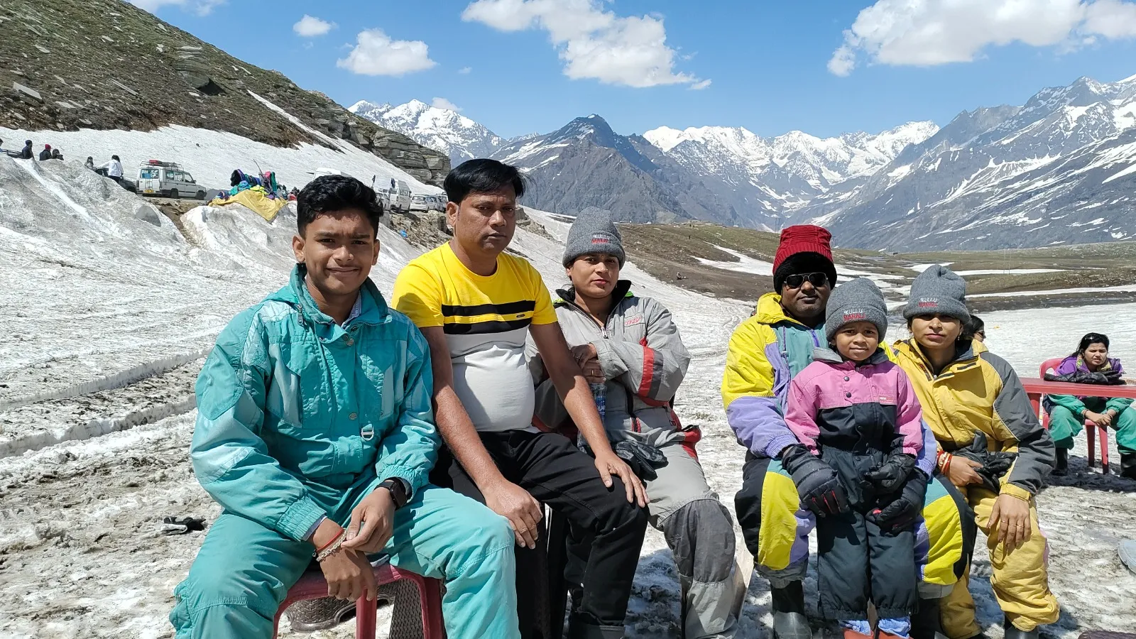 Adventure Holiday group during the Himachal Pradesh tour
