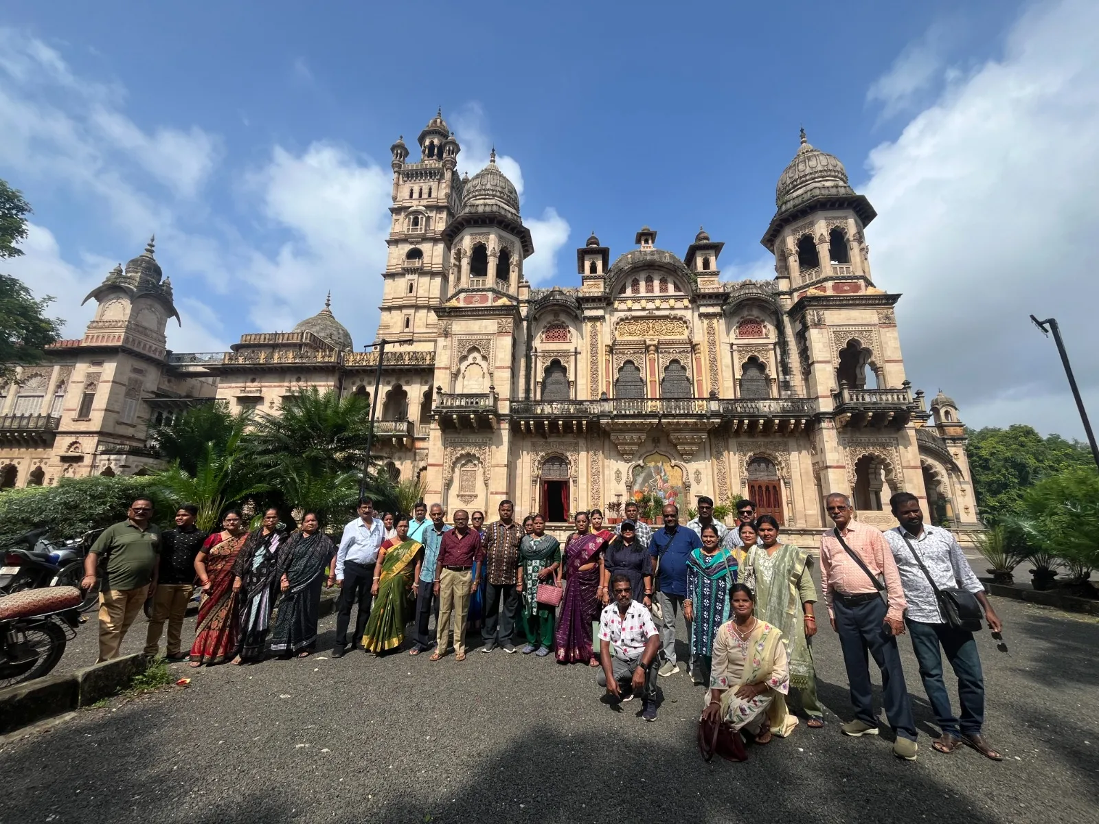 Adventure Holiday group during the Gujarat tour