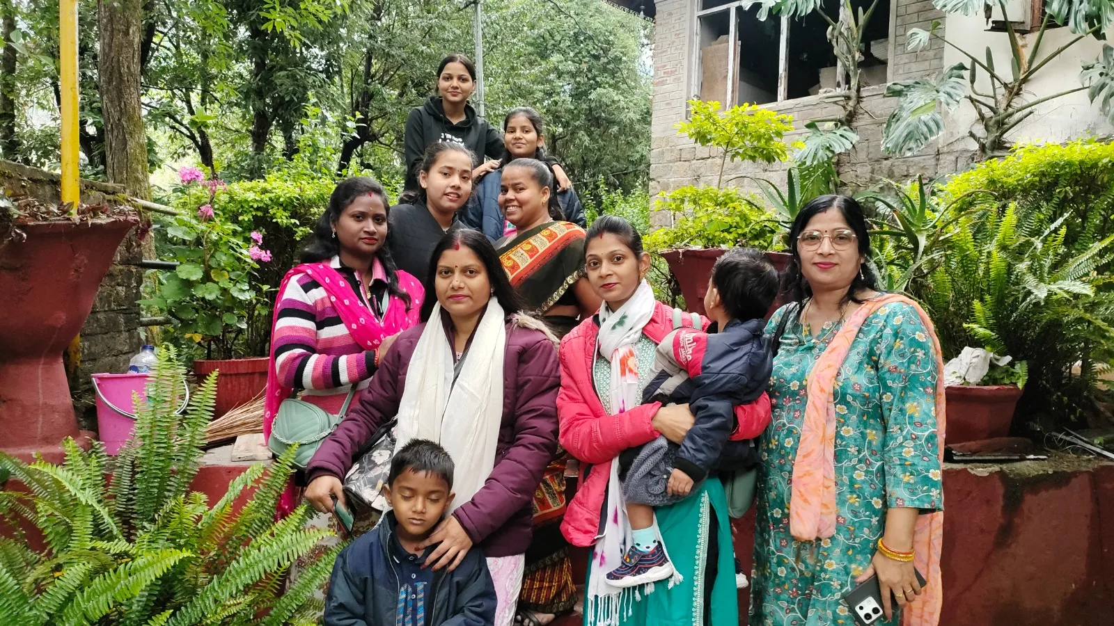 Adventure Holiday group during the Himachal Pradesh tour