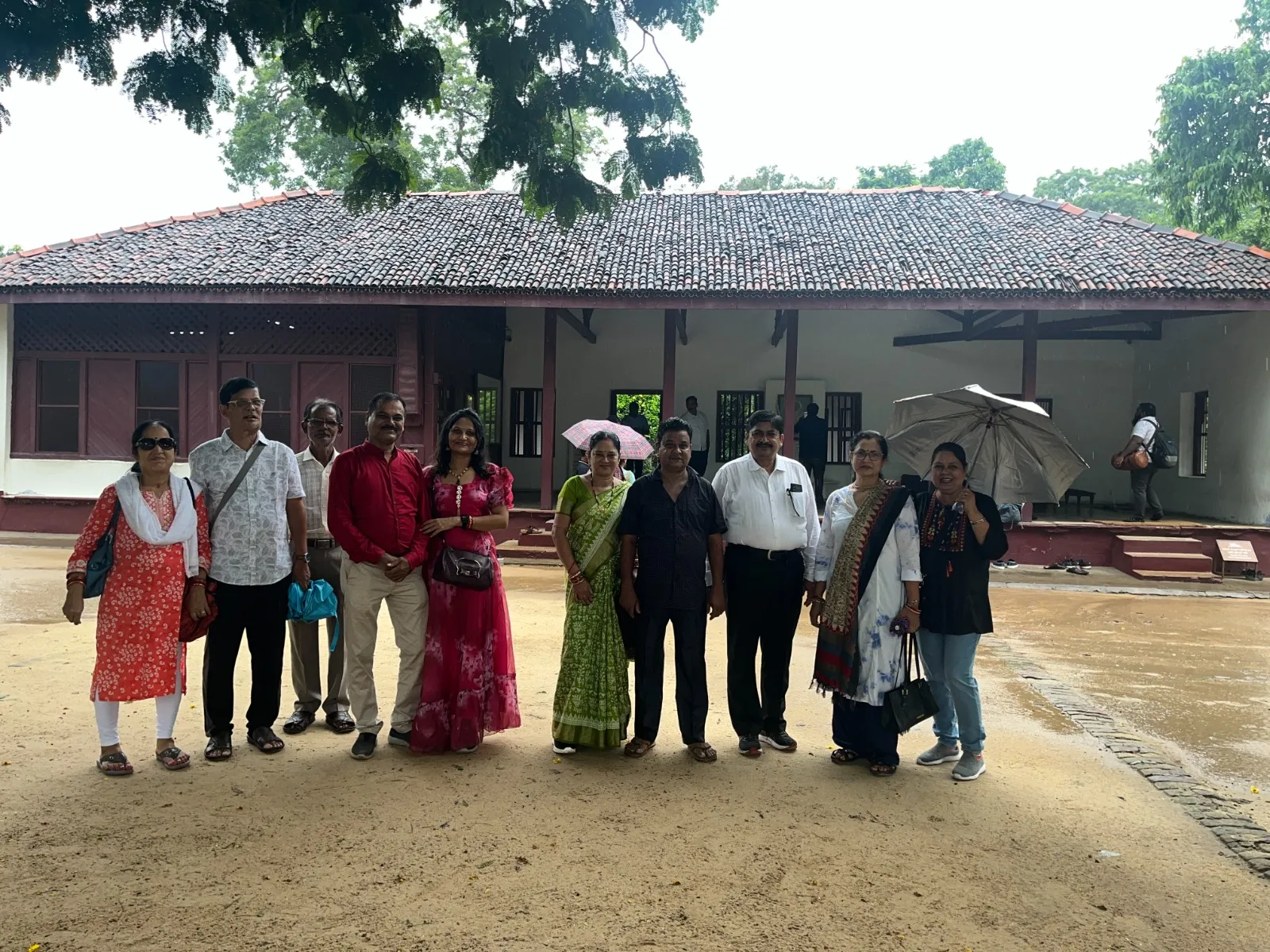 Adventure Holiday group during the Gujarat tour