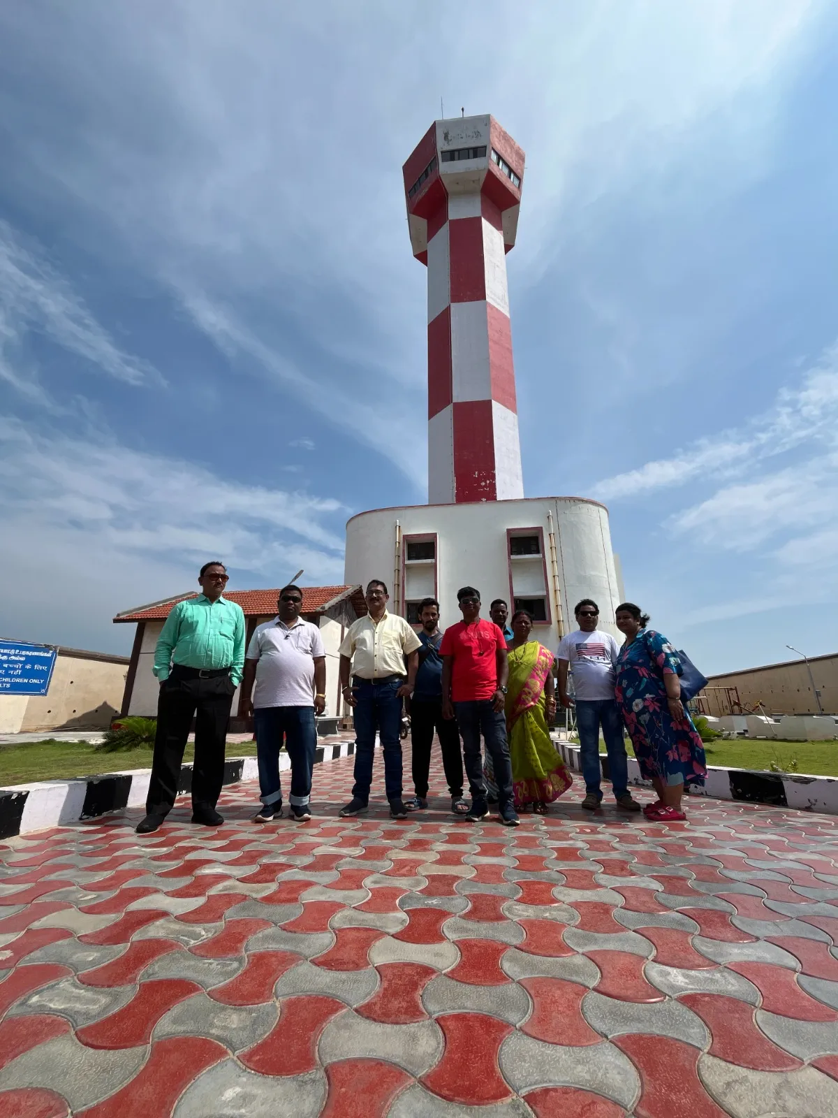 Adventure Holiday group during the Tamil Nadu tour