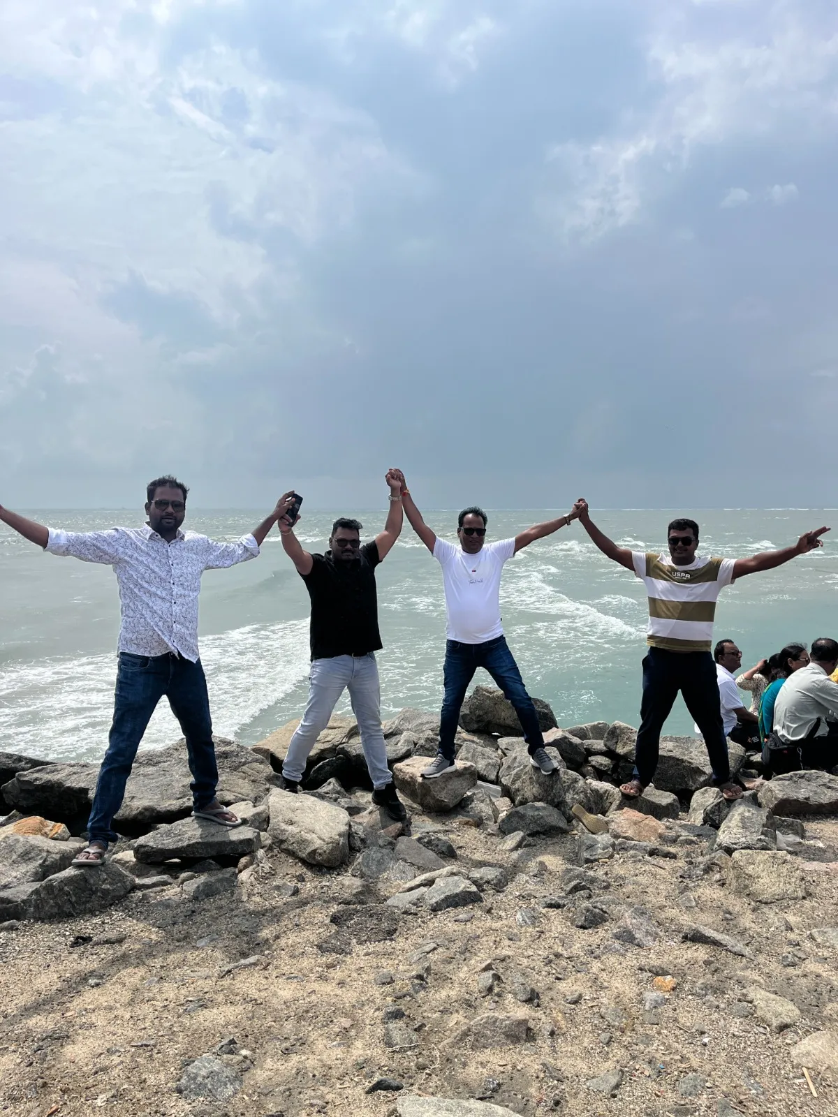 Adventure Holiday group during the Tamil Nadu tour