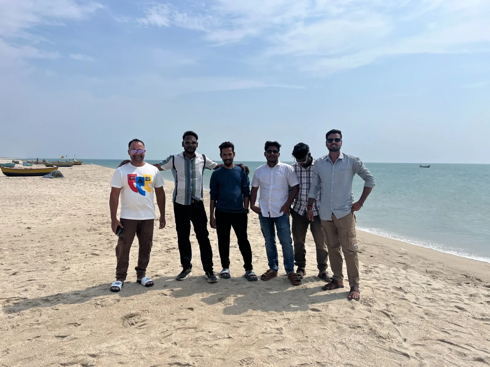 Adventure Holiday group during the Tamil Nadu tour