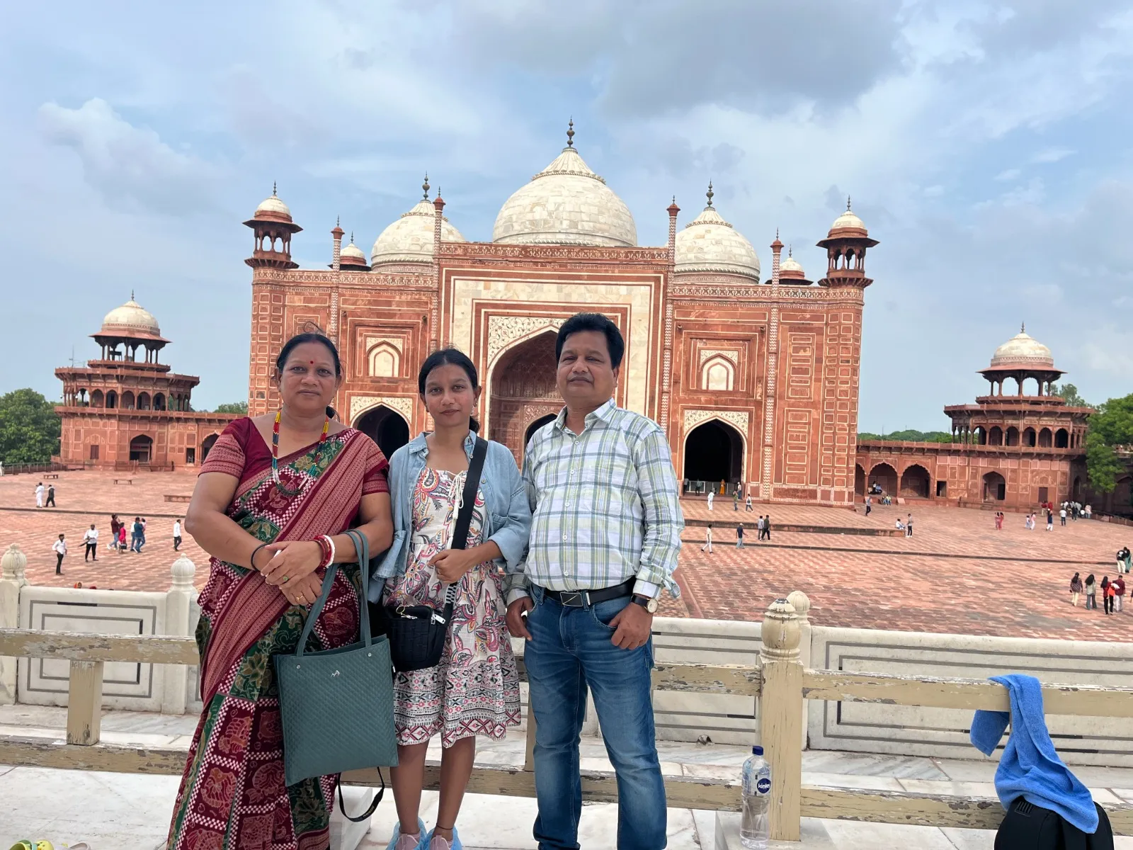 Adventure Holiday group during the Agra tour