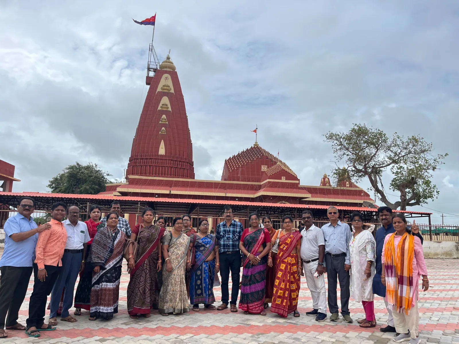 Adventure Holiday group during the Gujarat tour