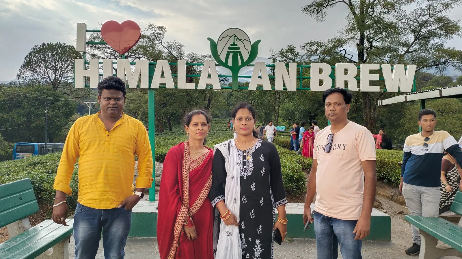 Adventure Holiday group during the Himachal Pradesh tour