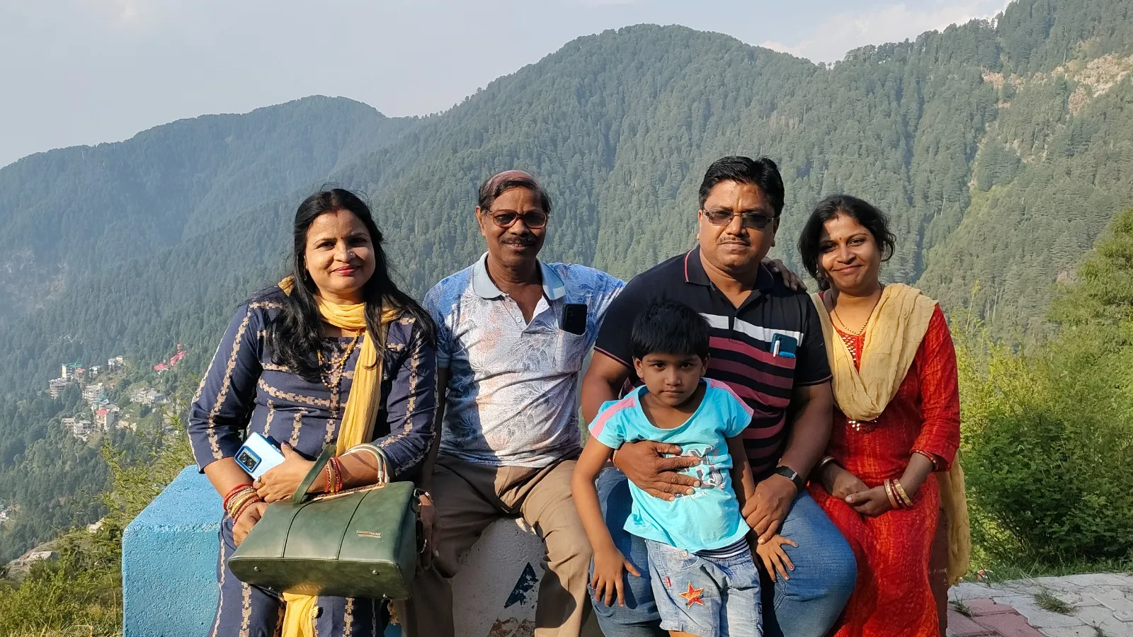 Adventure Holiday group during the Himachal Pradesh tour