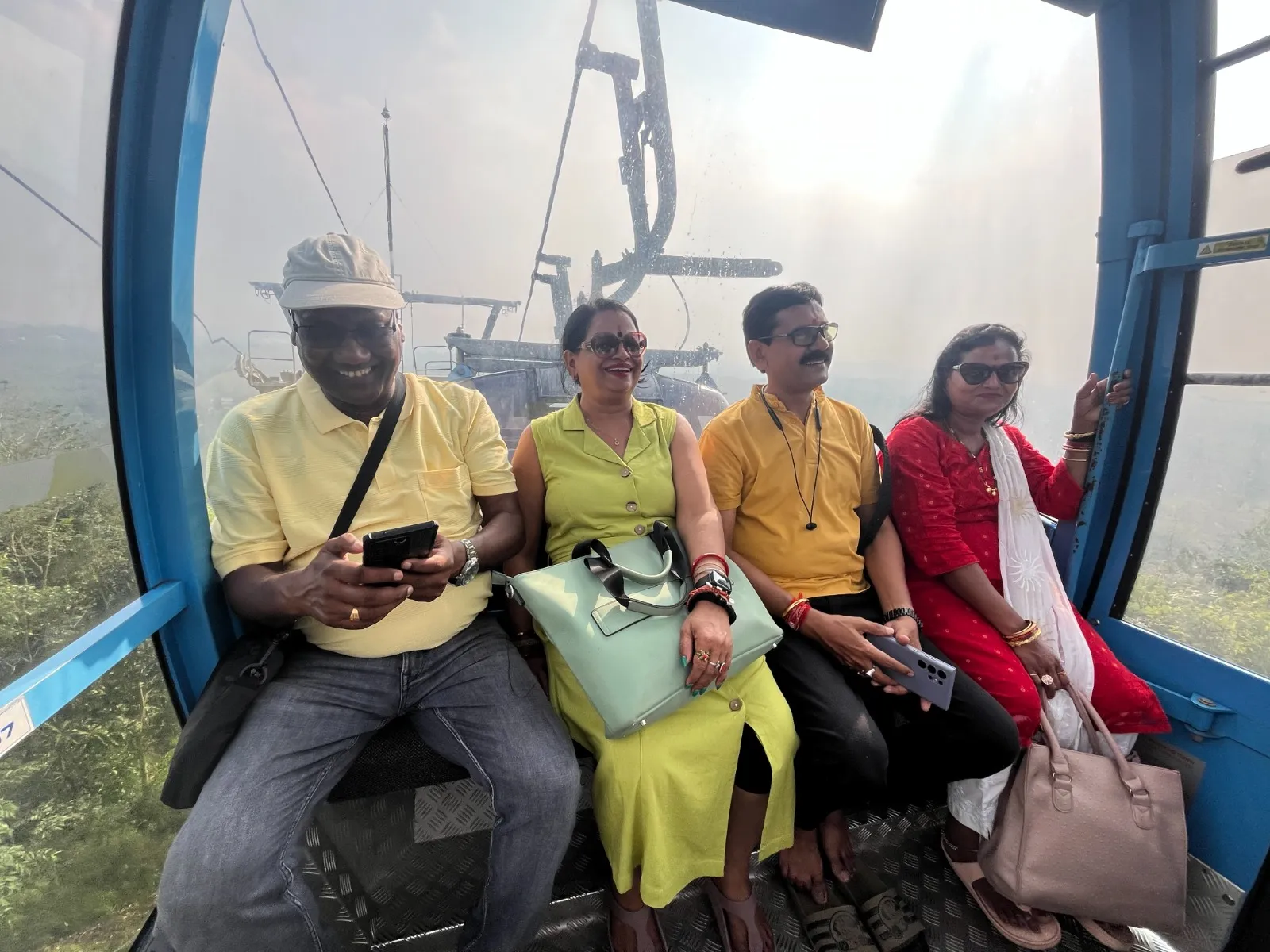 Adventure Holiday group during the Tamil Nadu tour