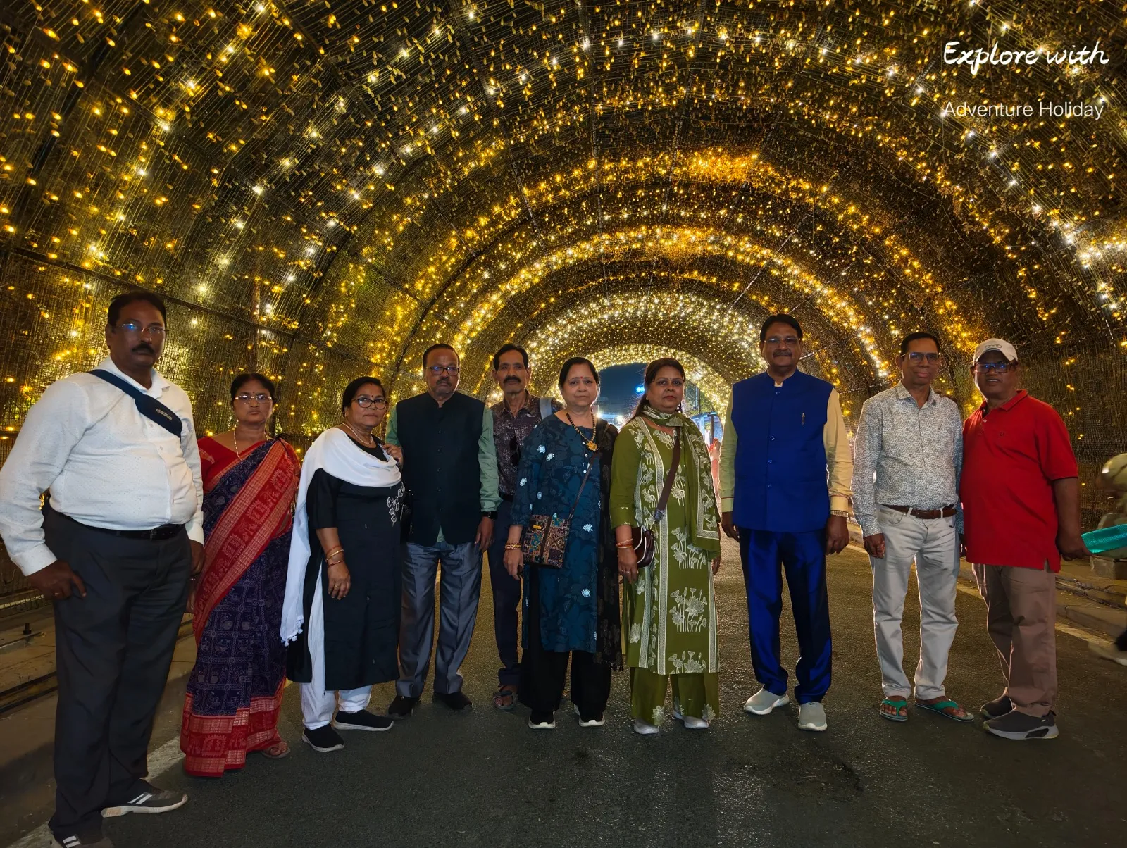 Adventure Holiday group during the Rajasthan tour