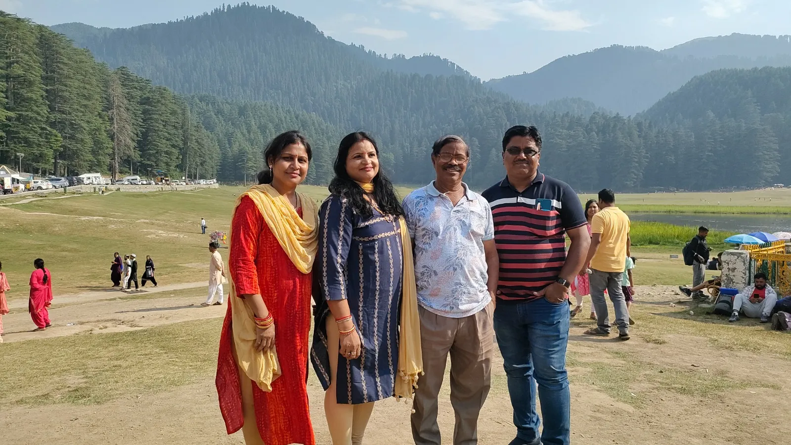 Adventure Holiday group during the Himachal Pradesh tour